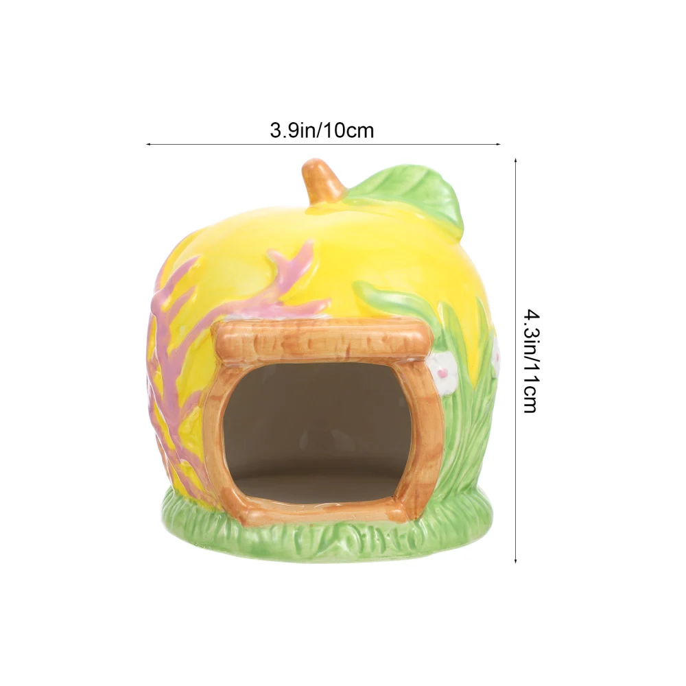 Hamster Hideout Cartoon Shaped Hamster House Cool Hamster House Cool Pet Hideout