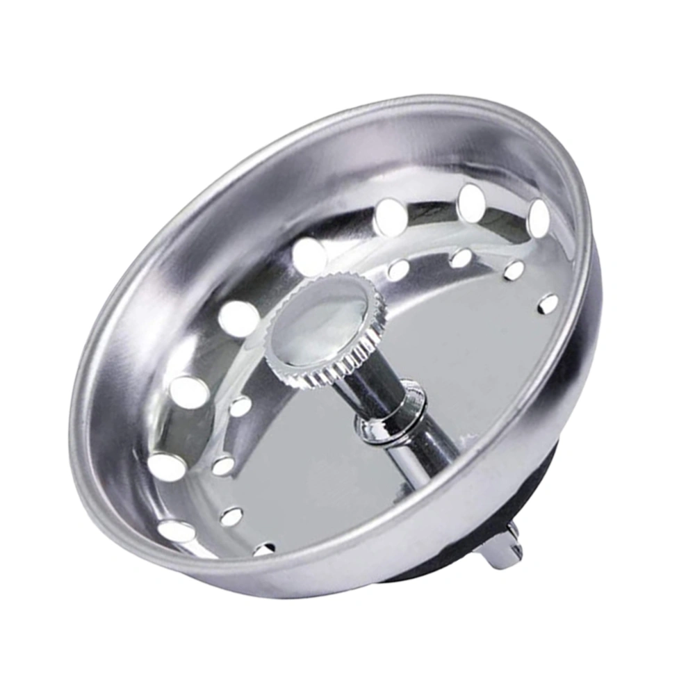 Sink Drain Cover Kitchen Waste Drain Stopper Stainless Sink Draining Plug