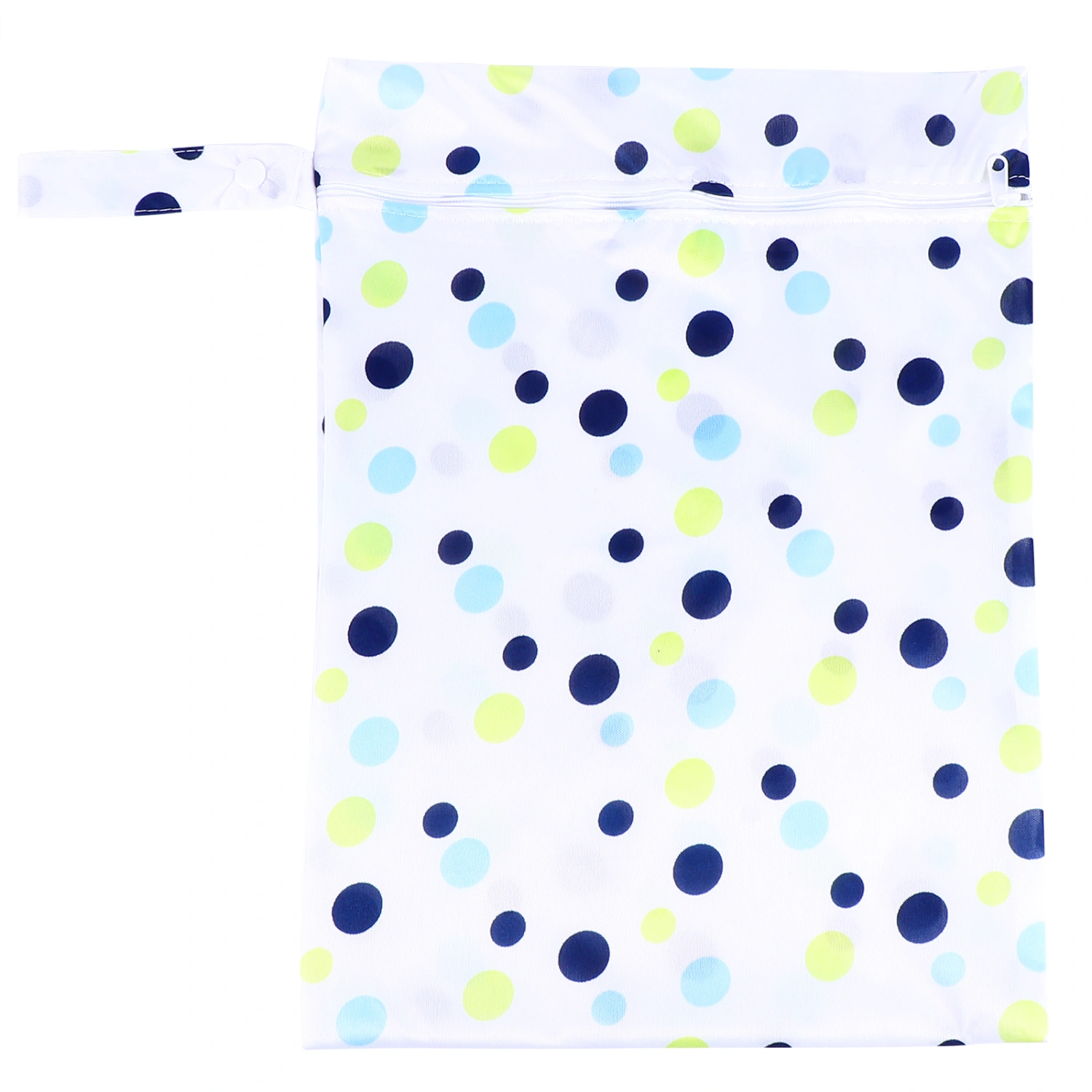 Reusable Diaper Wet Dry Bags Waterproof Baby Items Bag with Zippered Pockets