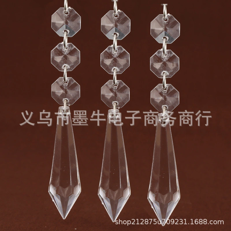 10Pcs Hanging Crystal Charms Chandelier Lamp Pendants Chandelier Light Pendants