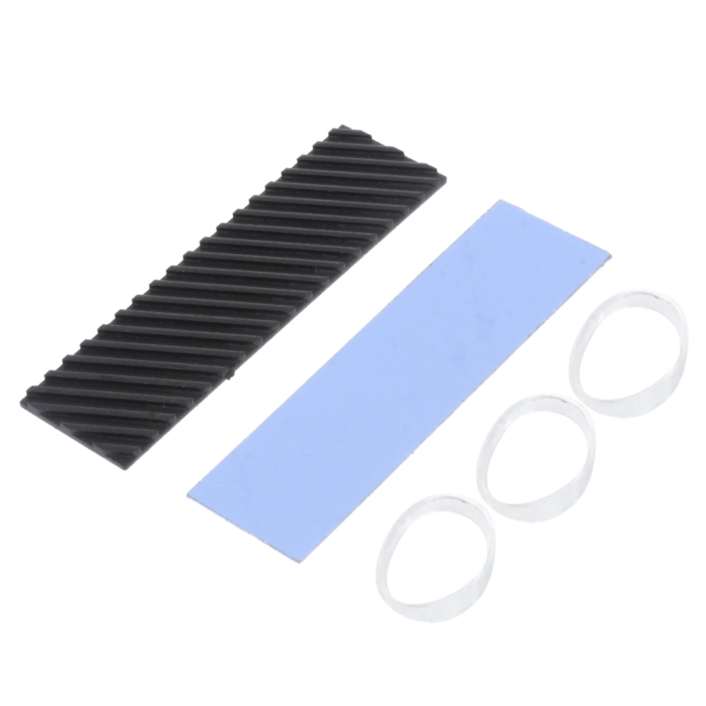 2mm Diagonal Heat Sink Copper M.2 Solid State Drive Metal Cooling Supply