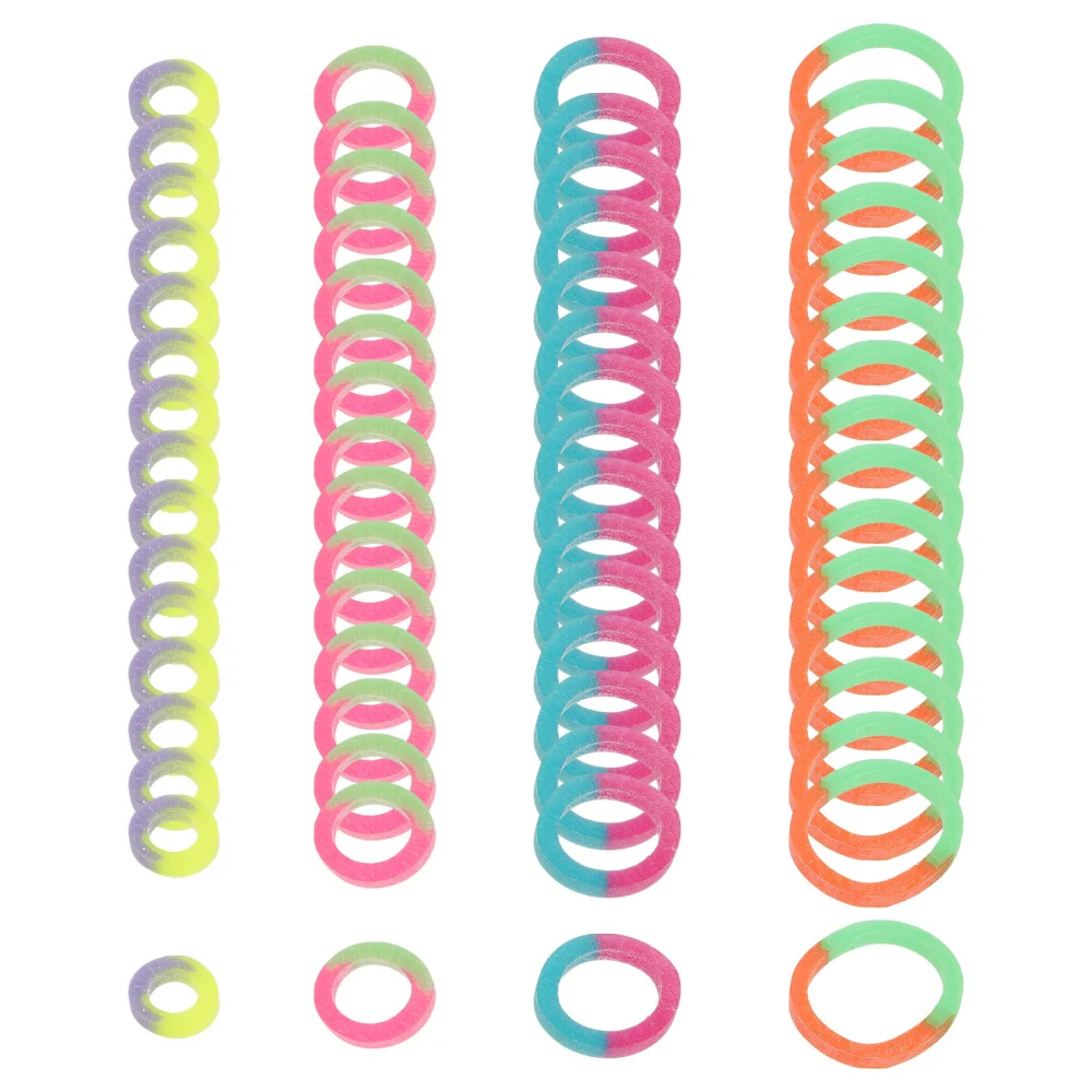 400Pcs Orthodontic Elastic Rubber Bands Continuous Teeth Bands Colored Braces Orthodontic Bands