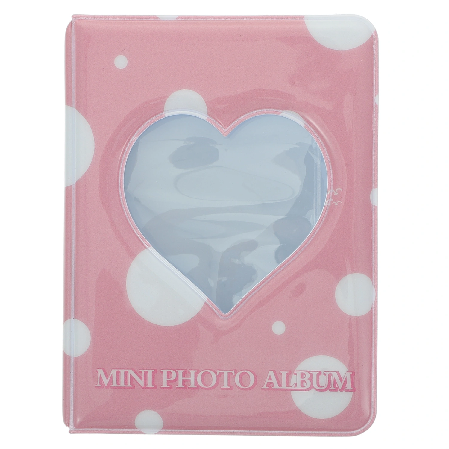 Mini Photo Album Hollow Heart Small Photo Album Picture Cards Album Holder