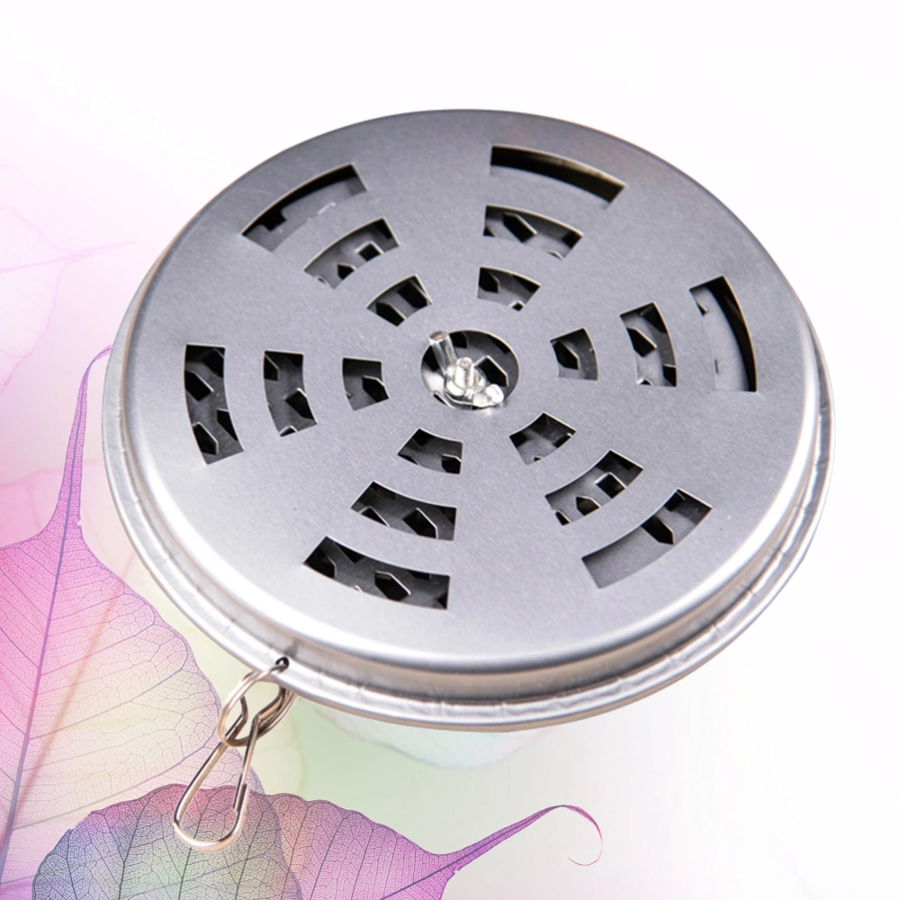 Fireproof Mosquito Coil Incense Holder Hangable Mosquito Coil Storage Box Fishing Mosquito Coil Case for Outside Outdoor