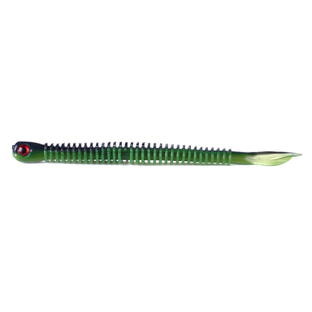 8PCS 12.4CM  Length Fishing Bait Suit Lifelike Sandworm Fishing Lures Simulated Baits Fake Fishing Lures for Outdoor Fishing Use