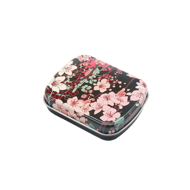 6Pcs Small Candy Case Portable Mini Metal Box Pocket Candy Jar Small Objects Organizer Mini Storage Box