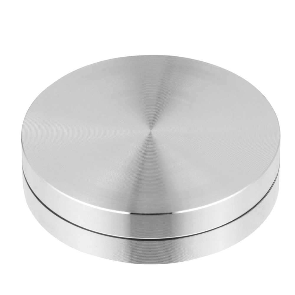 1pc Aluminum Alloy Turntable Base Bearing Dining Table Glass Turntable Bearing