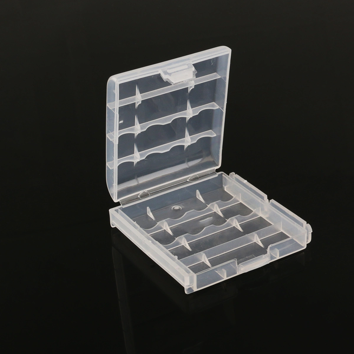 5pcs AA /AAA Electronic Box Storage Hard Case Boxes (Transparent)