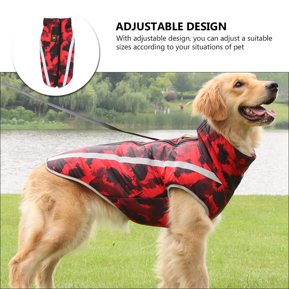 1pc Pet Dog Raincoat Decorative Puppy Apparel Dog Breathable Warm Clothes