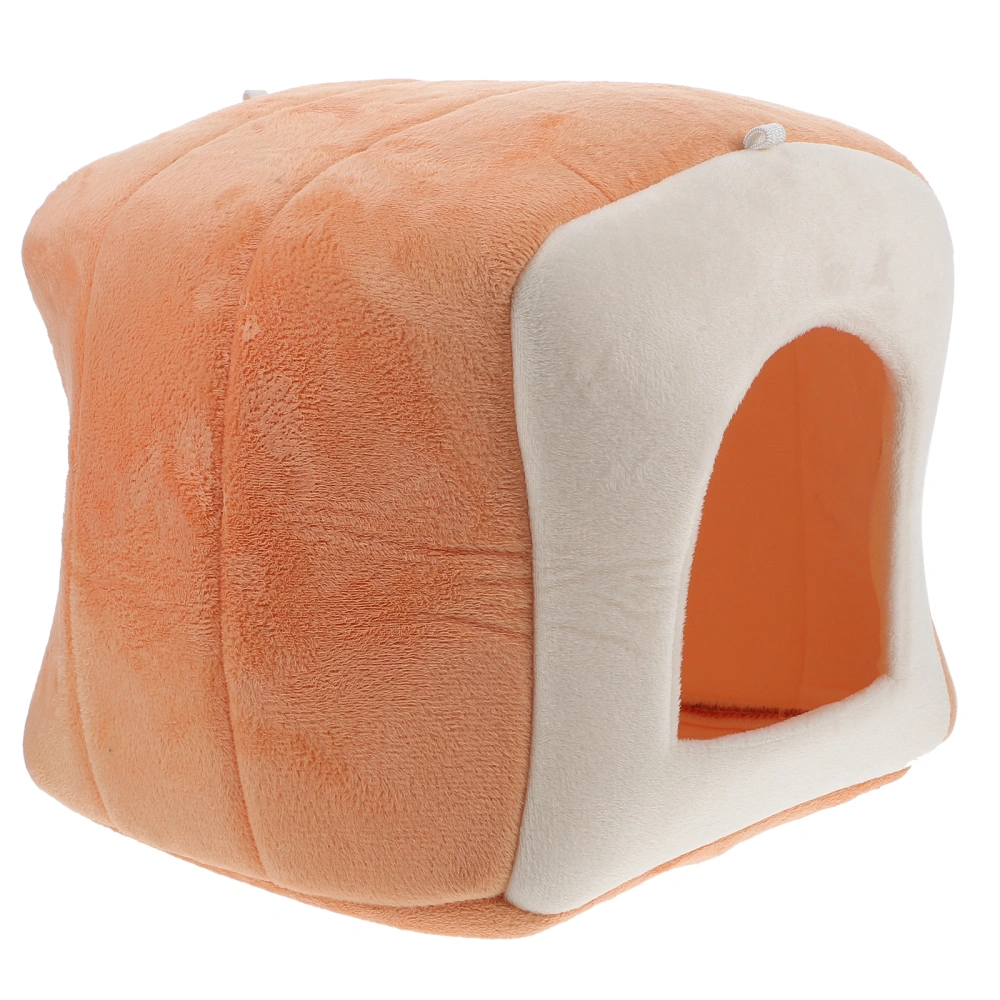 Hamster Warm Nest Rabbit Sleeping Bed Small Pet Cage Accessory Winter Supply