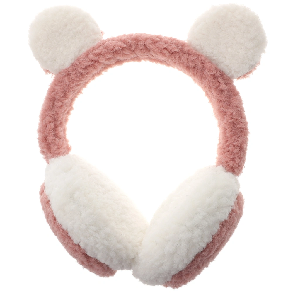 Bear Earmuff Winter Outdoor Earmuff Winter Warm Furry Ear Muff Girl Ear Warmer