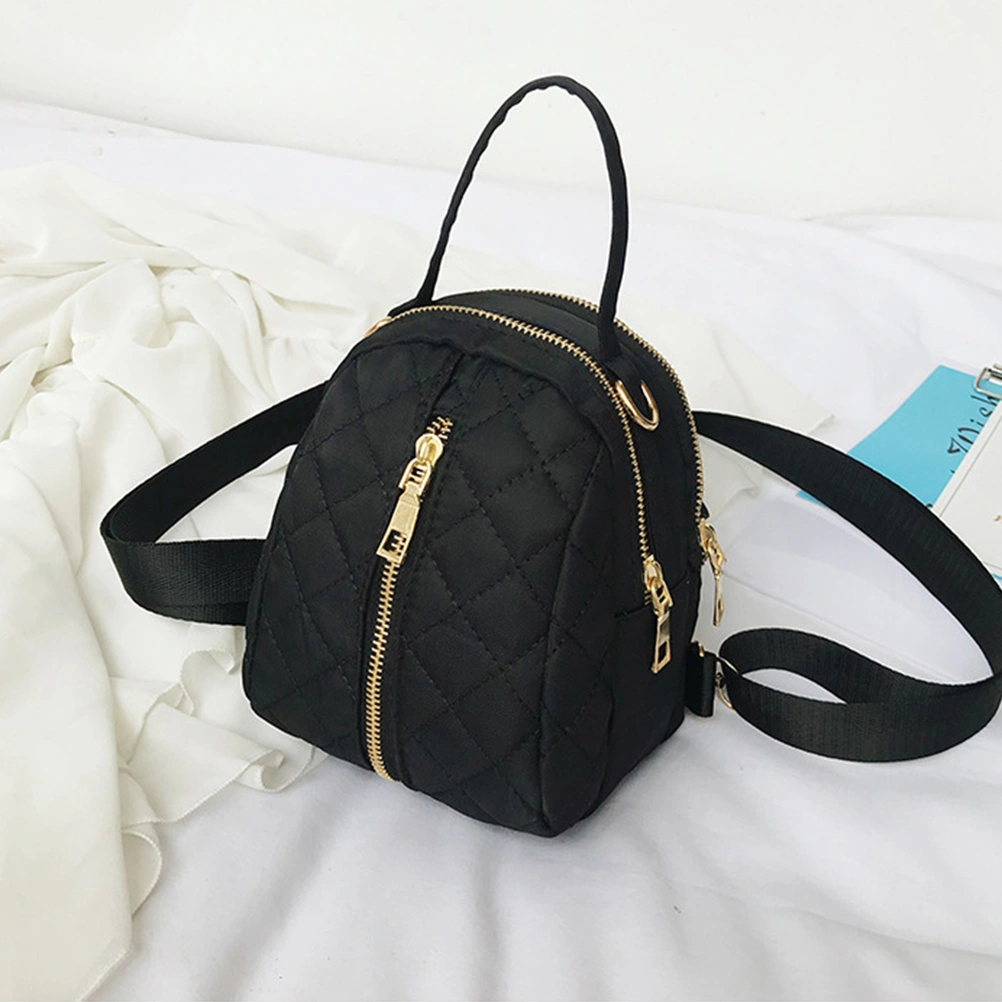 Stylish Double Zip Backpack Women Backpack Fashion Backpack Female Casual Bagpack