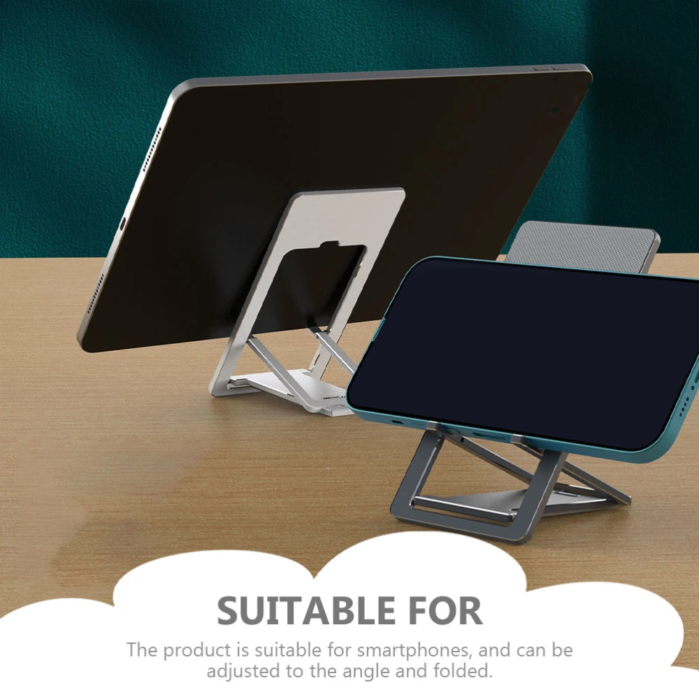 Adjustable Foldable Phone Holder Desktop Phone Bracket Portable Tablet Rack