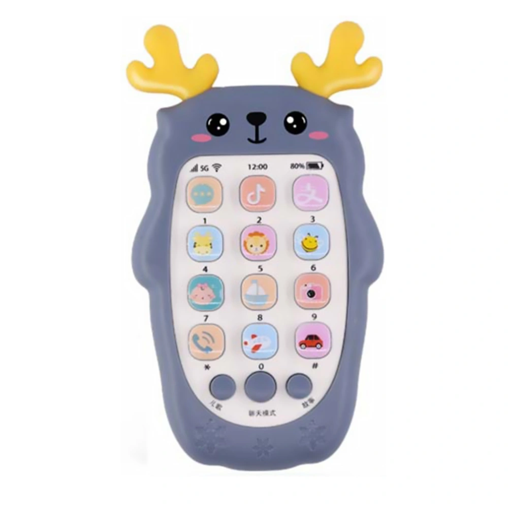 1pc Funny Phone Toy Kid's Music Mobile Phone Toys Early Education Plaything