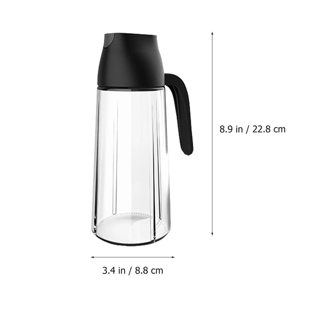 640ml Kitchen Oil Bottle Vinegar Cruet Container Leak-proof Oil Dispenser Bottle