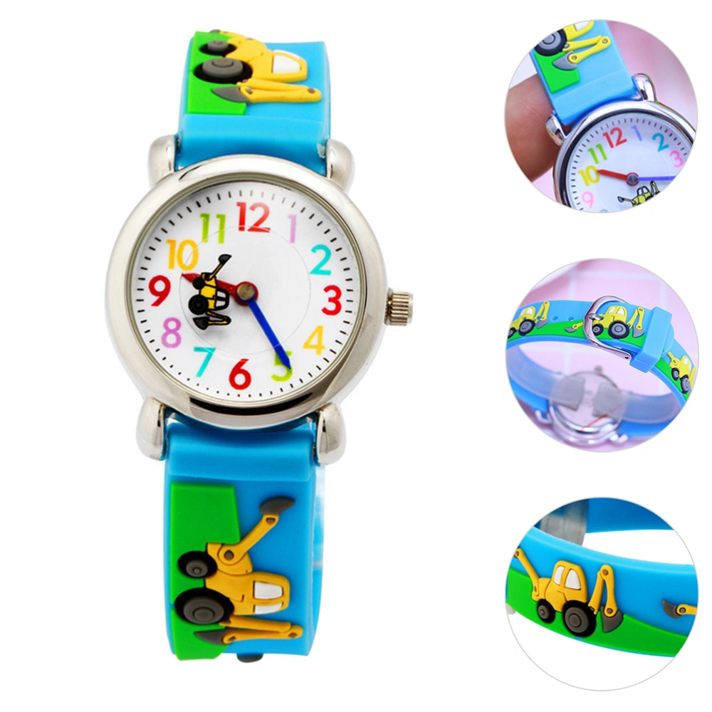 1Pc Lovely Cartoon Children Watch Toddler Wrist Watch Beautiful Kids Watch