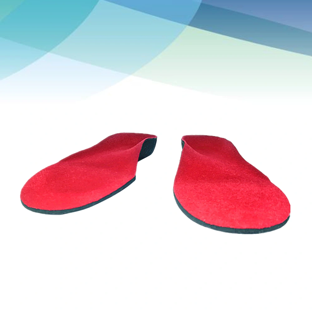 1 Pair Arch Support Pads Flat Foot Corrector Damping Shoe Cushions Foot Care Supplies for Women Men Size M