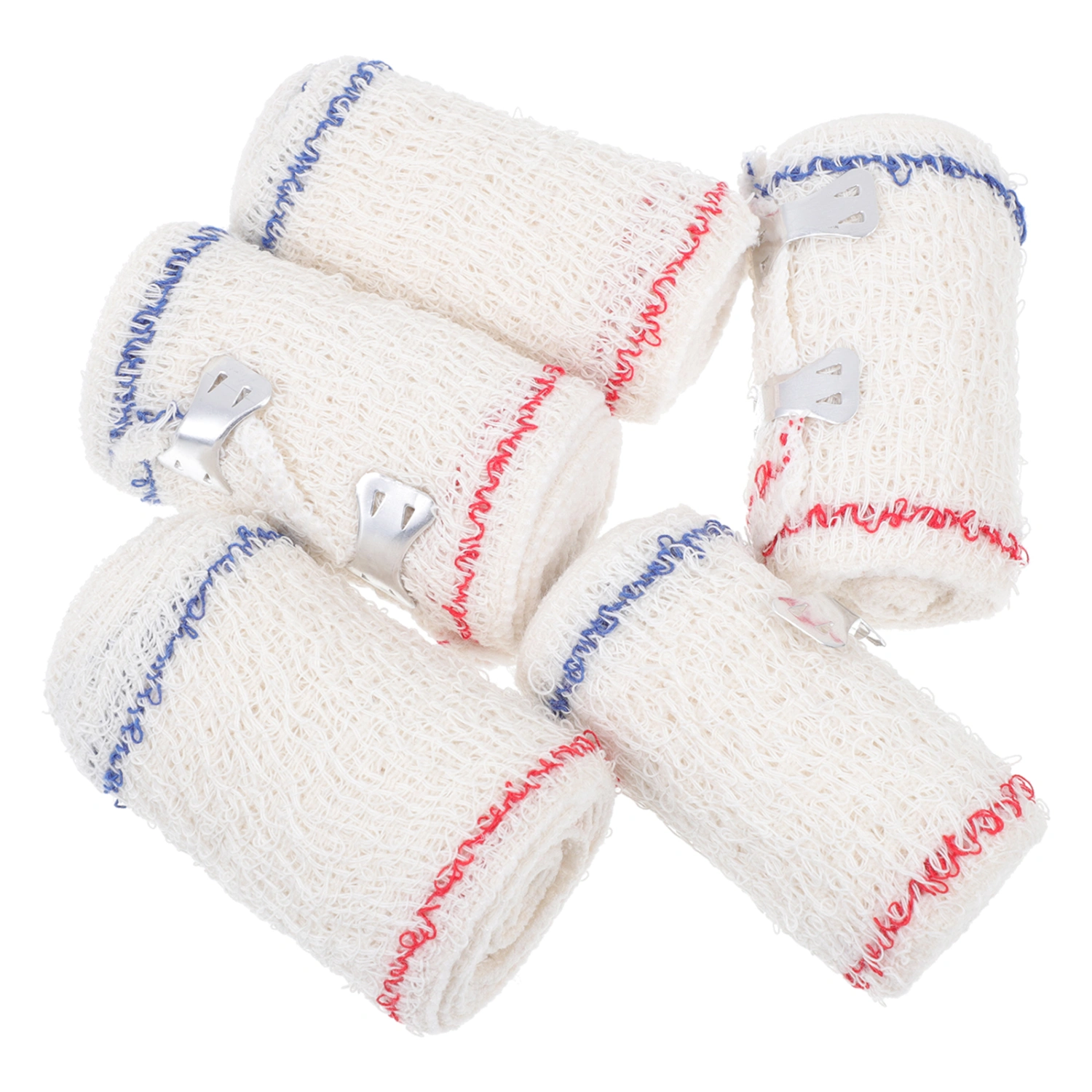 5Pcs Premium Protective Sports Tapes Medical Elastic Spandex Bandages (White)