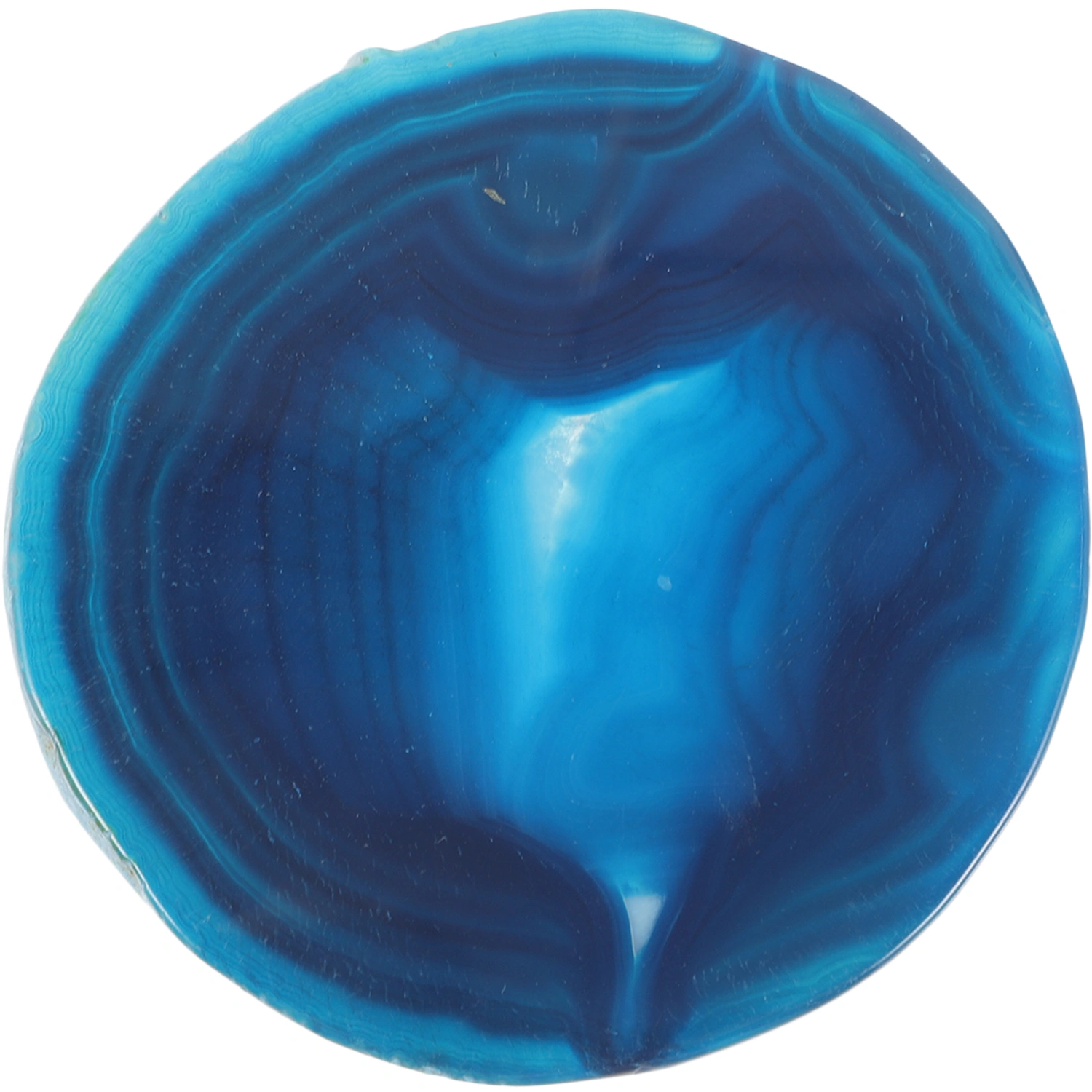Polished Agate Slice Cup Pad Coffee Table Drinks Coaster Exquisite Beverage Coffee Coaster