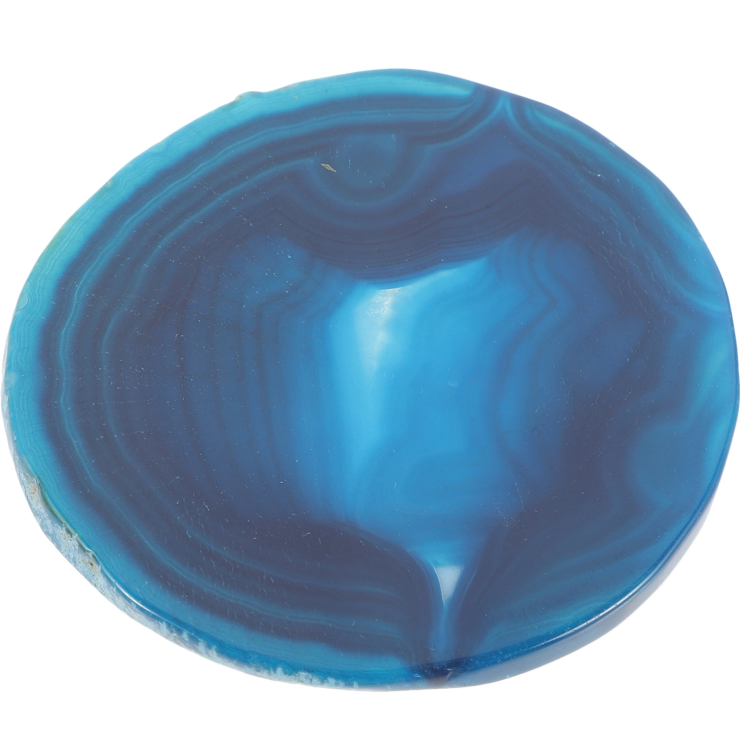 Polished Agate Slice Cup Pad Coffee Table Drinks Coaster Exquisite Beverage Coffee Coaster