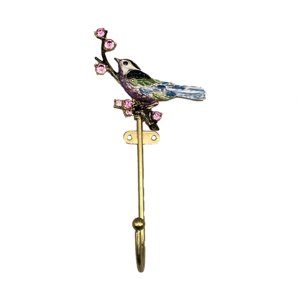 European Style Home Wall Hook Multi-functional Wall Hook Bird Decoration Hook for Keys Coats Hats