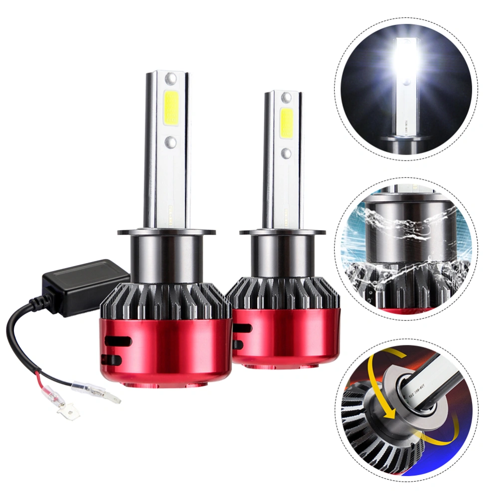 A Pair of I5-H1 Automobile Headlamp LED Headlight Bulbs Headlight LED Bulb