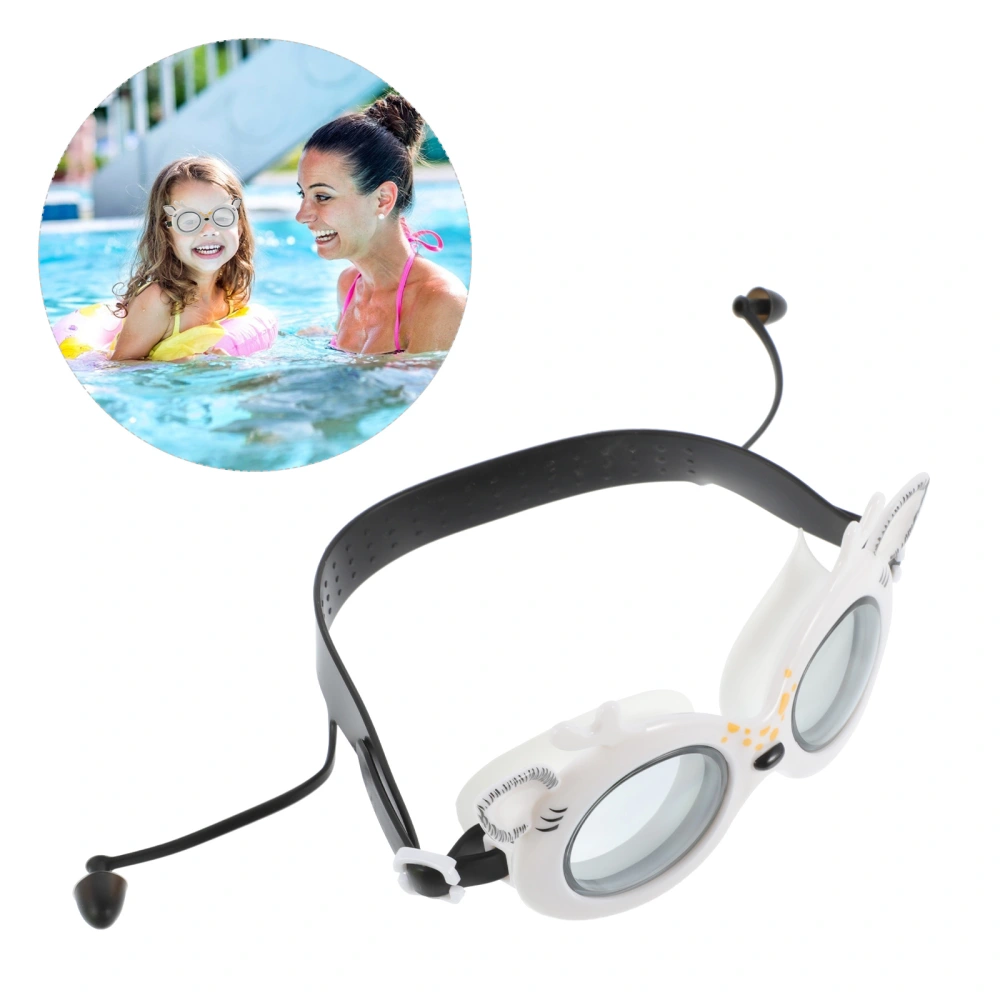 1pc Kids Cartoon Waterproof and Anti-fog Swimming Goggles Swimming Glasses