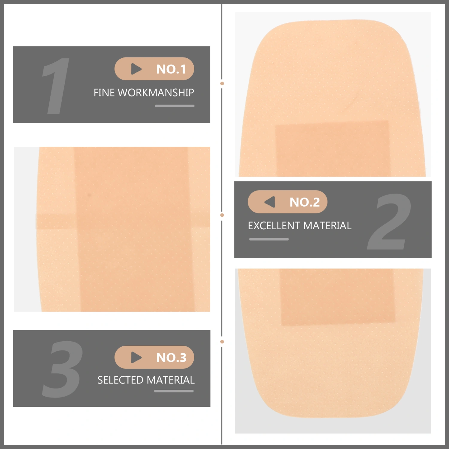 30Pcs Waterproof Band-aids Breathable Woundplasts Wound Protectors (Assorted Color)