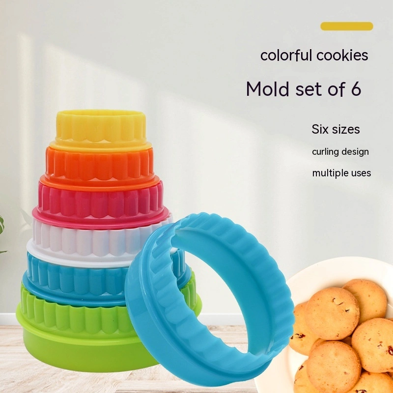6-Piece Baking Biscuit Mold Set