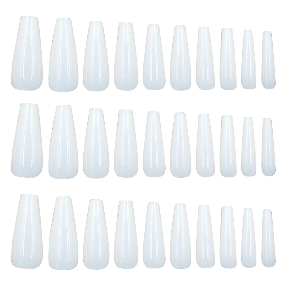 1 Pack of 500pcs Manicure Patches Flat Artificial Nail Tips Nail Patches Nail Decals Manicure Tools