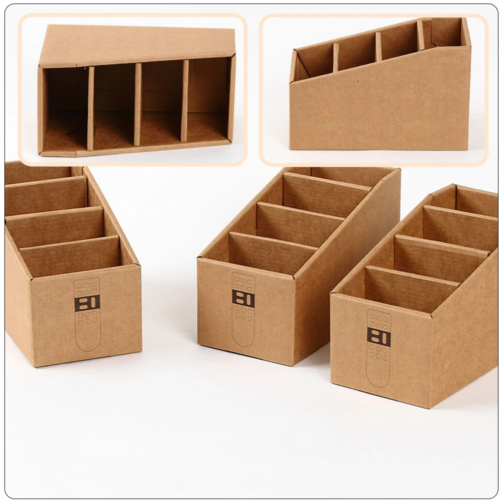 2pcs Multi-grid Storage Holders Office Storage Holders Home Organizing Boxes
