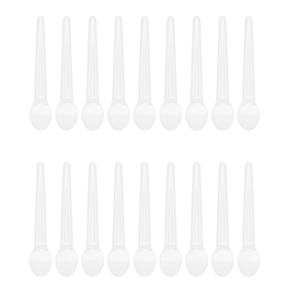 100pcs Makeup Spoon Cosmetic Spatula Face Cream Divided Scoop Facial Cream Mask Spoon Cosmetic Mixing Scoop Beauty Tools