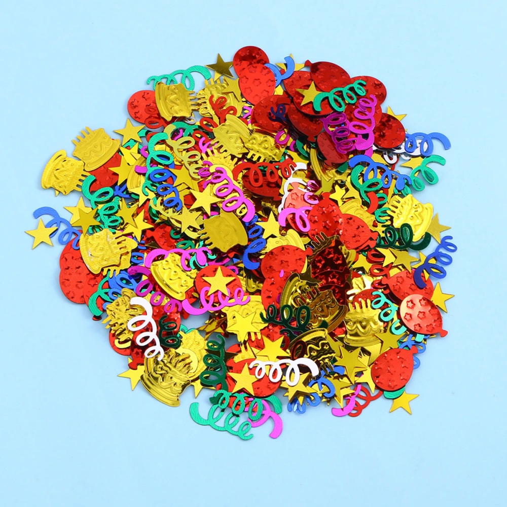 1Bag of 15g Confetti for Graduation Party Supplies Perfect Graduation Decoration for Grad Party(Ribbon and Balloon)