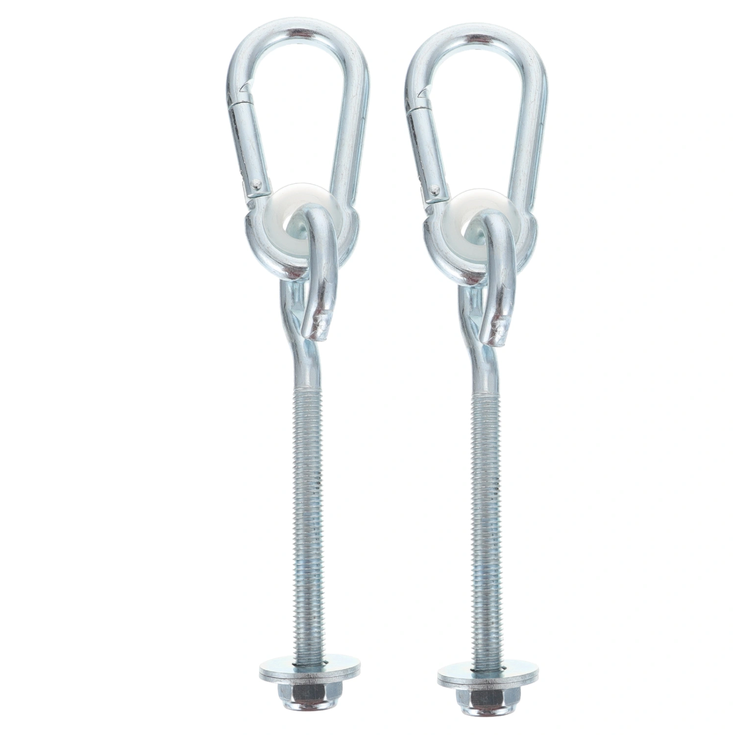 1 Pair Swing Carabiner Hooks Swing Hanging Buckles Outdoor Swing Accessories
