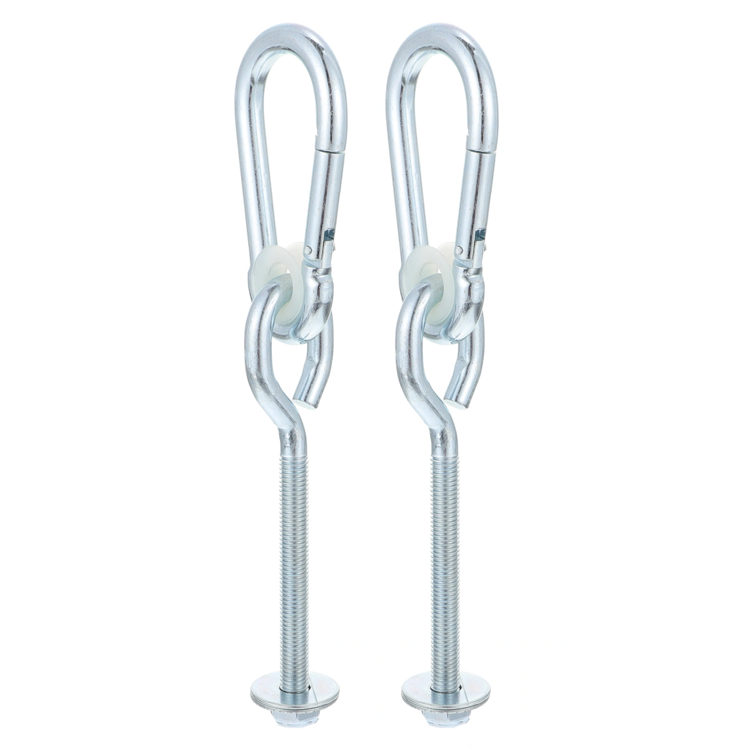 1 Pair Swing Carabiner Hooks Swing Hanging Buckles Outdoor Swing Accessories