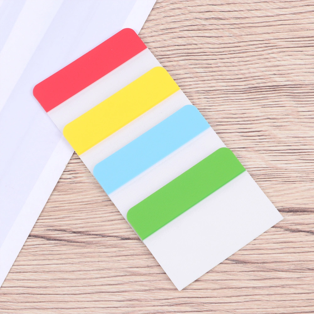 2 Set of Re-stickable Durable Bookmarks Classified Index Stickers Page Markers for Student Stationery Reading Accessories