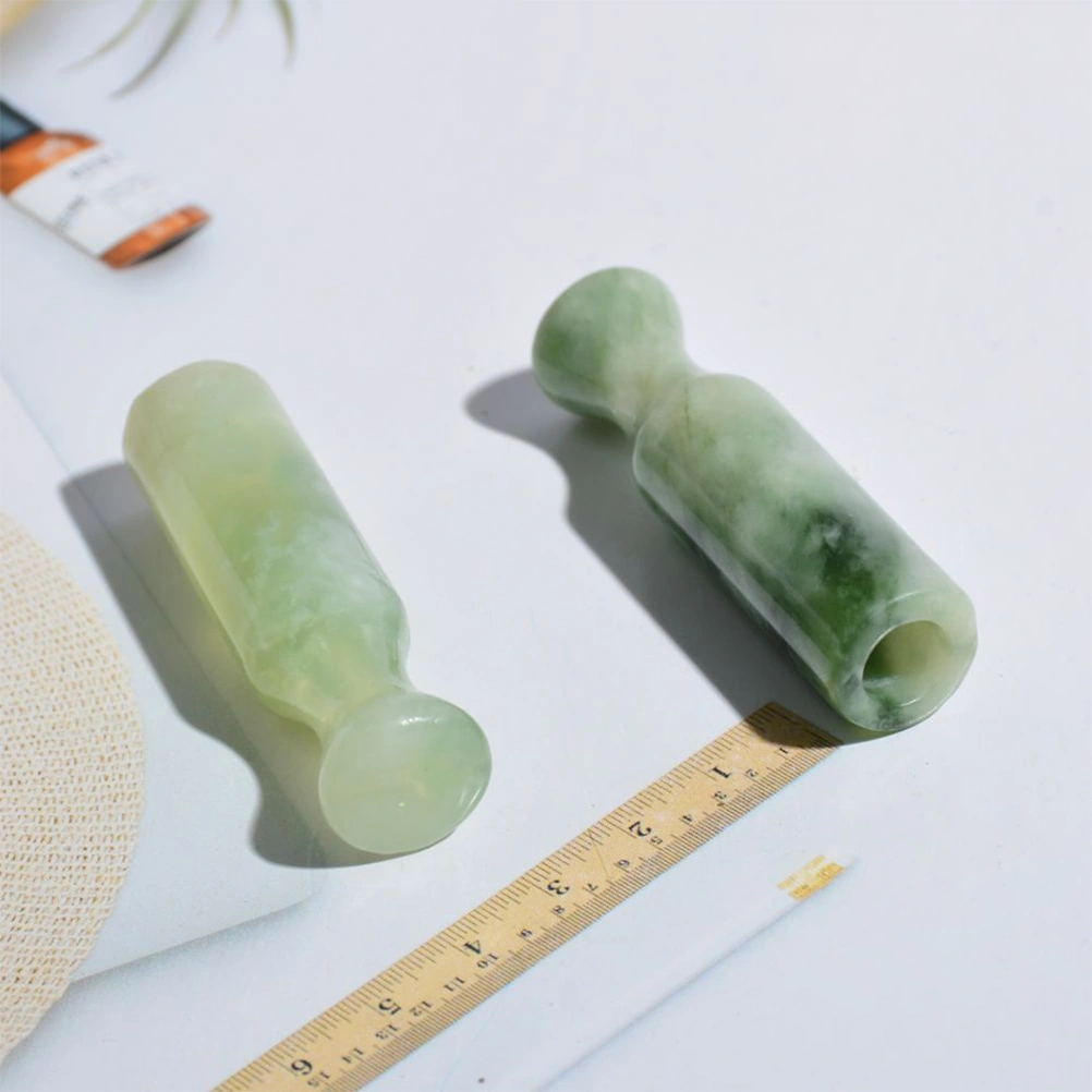 Creative Jade Cigarette Holder Decorative Tobacco Filter Pipe (Random Color)