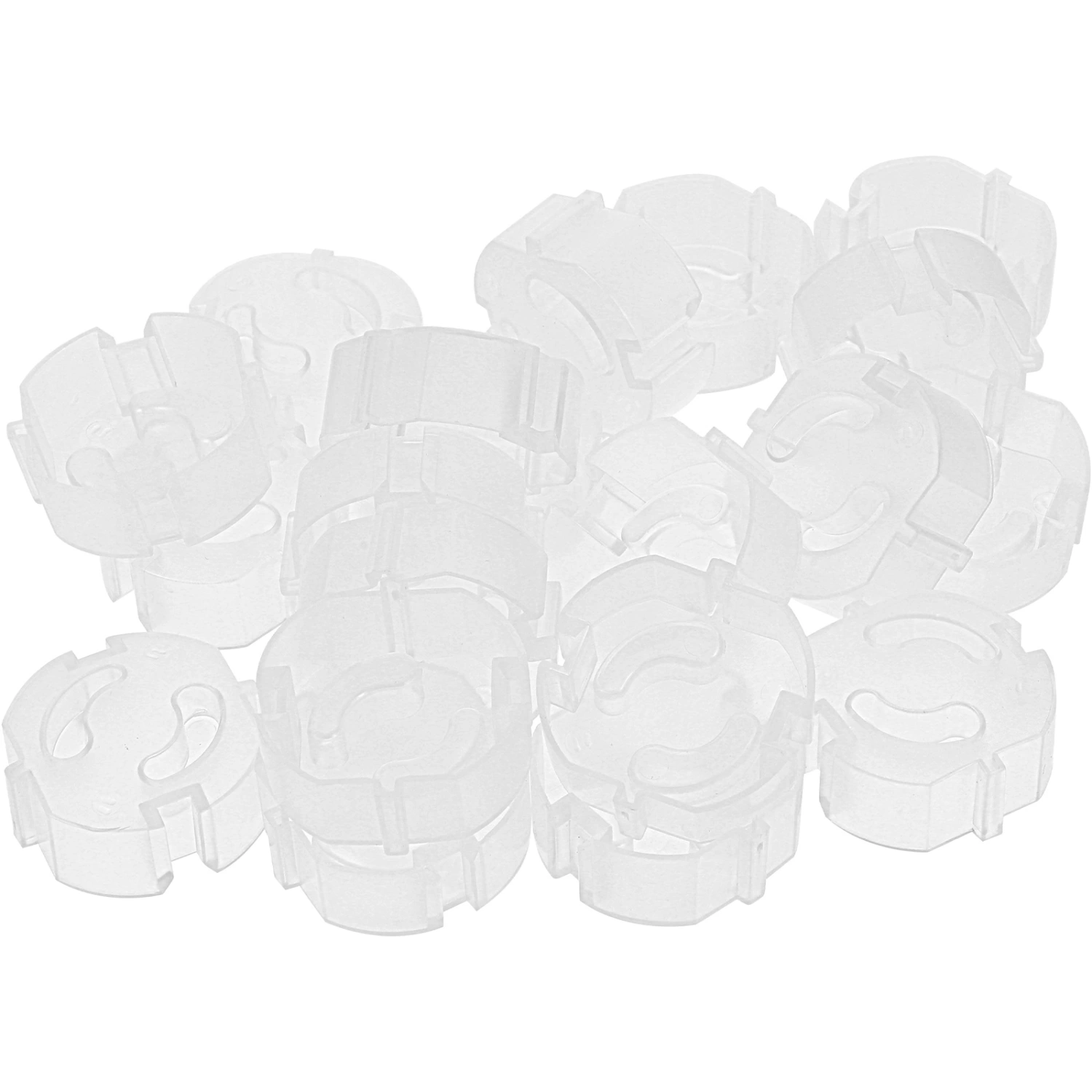 20Pcs Socket Outlet Cover Plastic Outlet Lid Socket Outlet Protector Household Outlet Covers