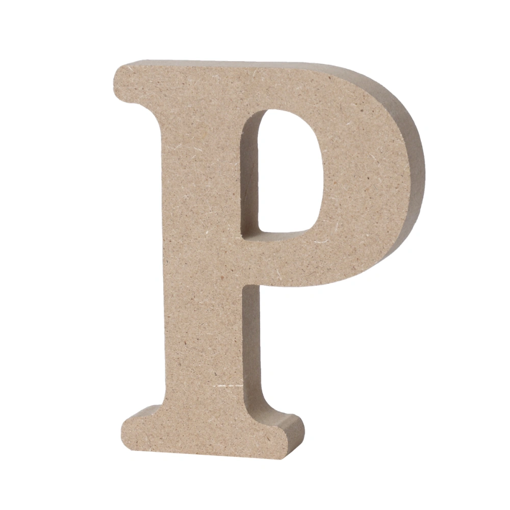 Wooden Alphabet Letters Plaque Wall Home Office Wedding Party Decoration -P