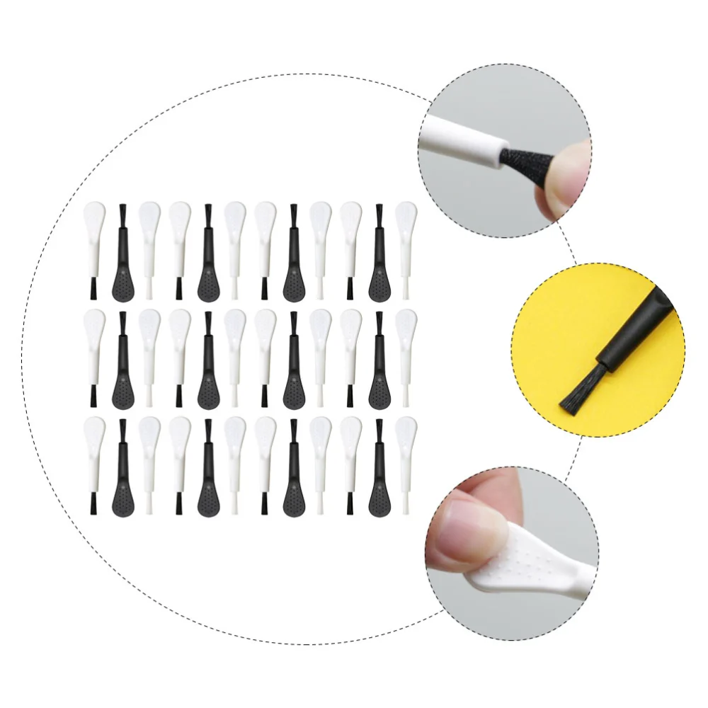 45pcs Multipurpose Plastic Brush Keyboard Brush Electric Shaver Cleaning Tool