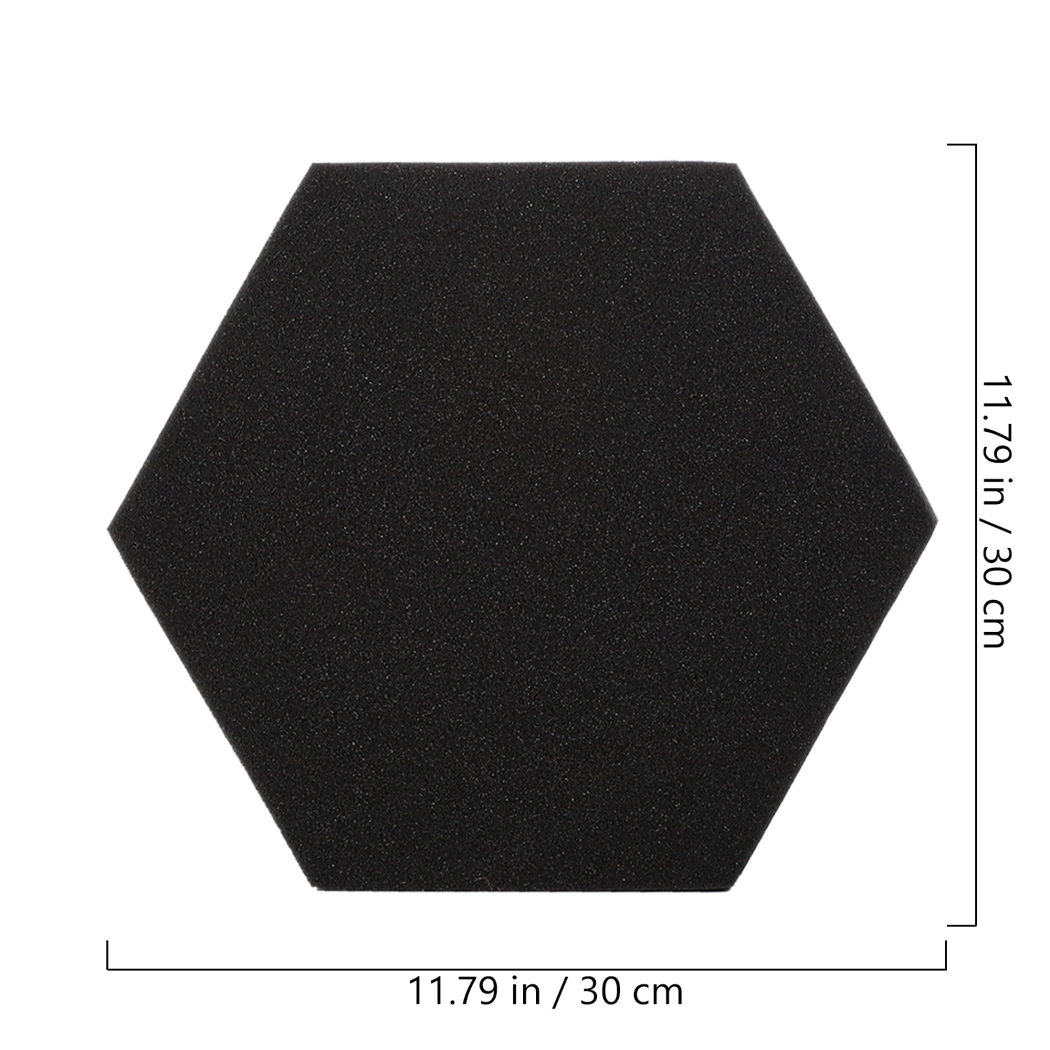 3PCS Soundproof Hexagon Fireproof High Density Soundproof Padding