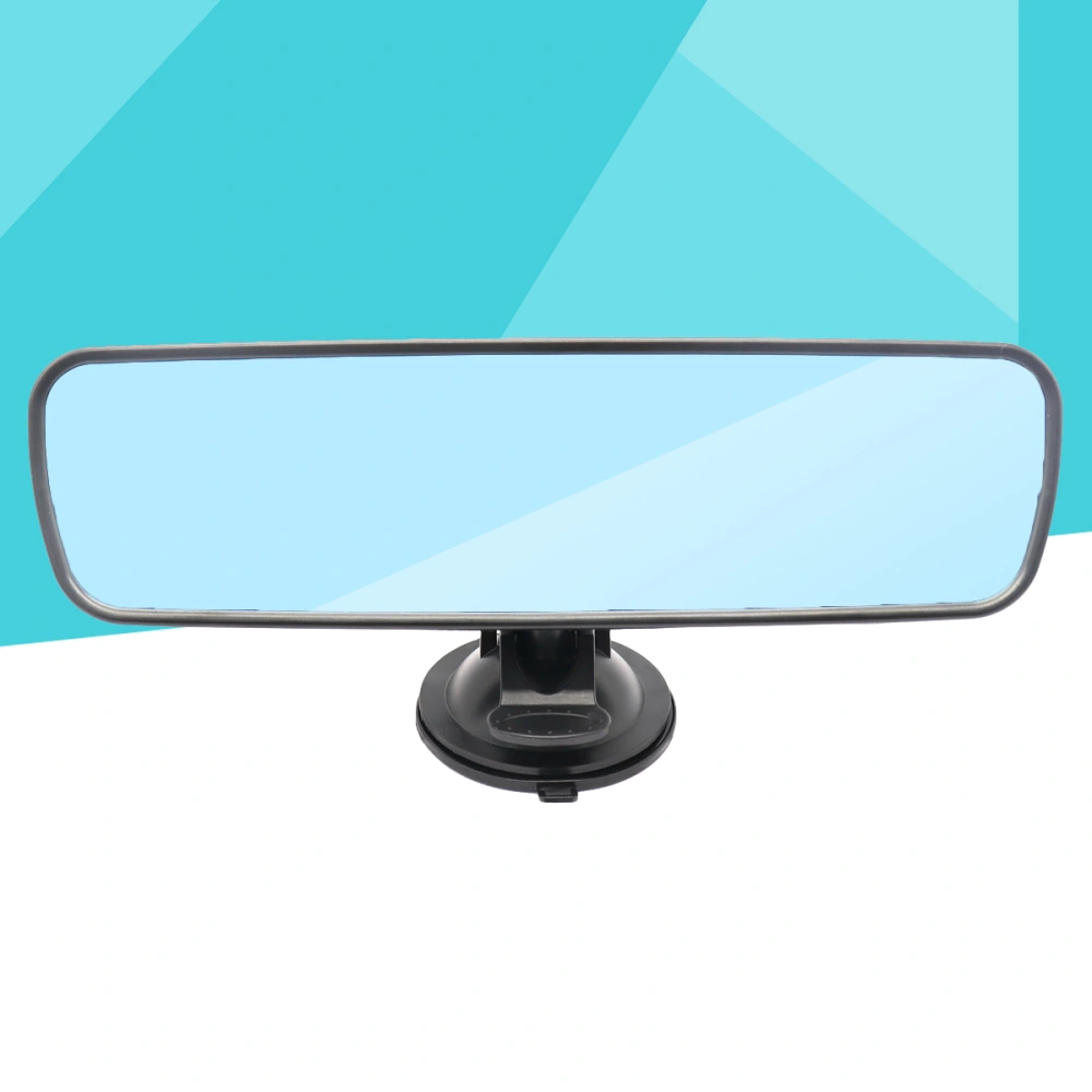 Universal Car Rear View Mirror Suction Cup Wide Angle Interior Rearview Mirror Large Vision Flat Mirror