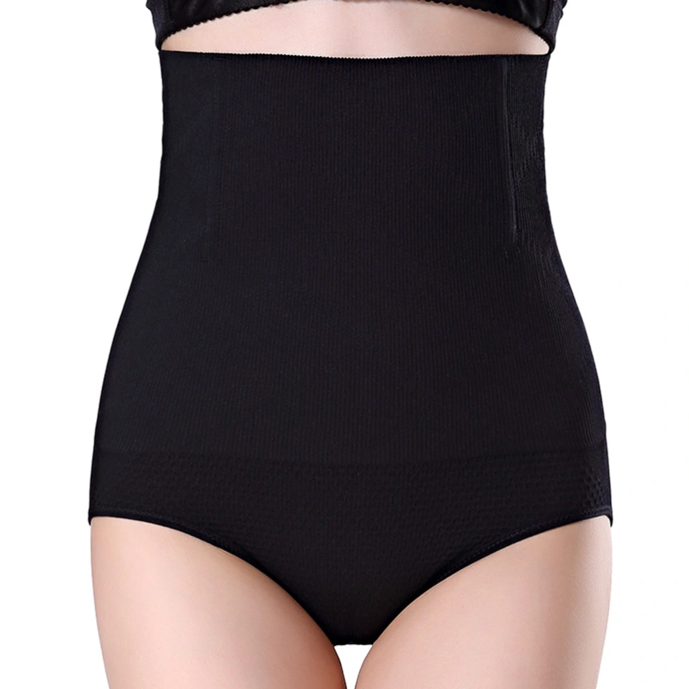 Body Shaper Waist Cincher Shapewear Panties Butt Lifter Seamless Hi Waist Shaper Brief - Size XL/XXL(Black)