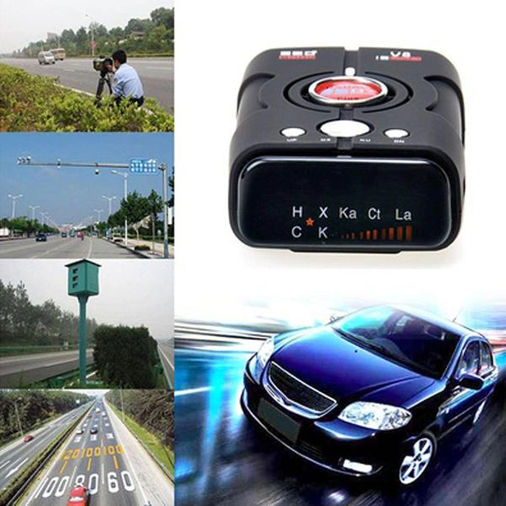 Detector with 360 Degree Detection Voice Alert and Car Alarm System for Cars(Russian Edition)