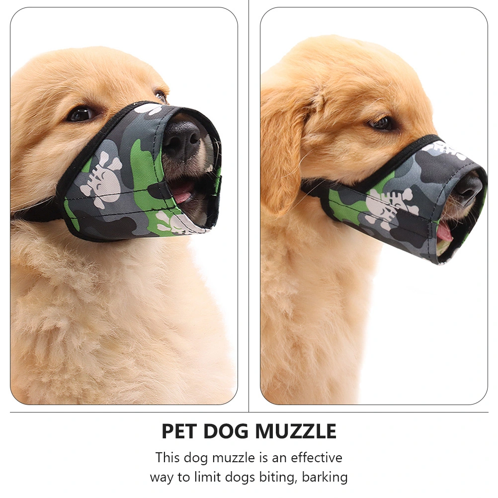 3pcs Adjustable Anti-bite Dog Muzzle Practical Pet Dog Muzzle Mouth Cover