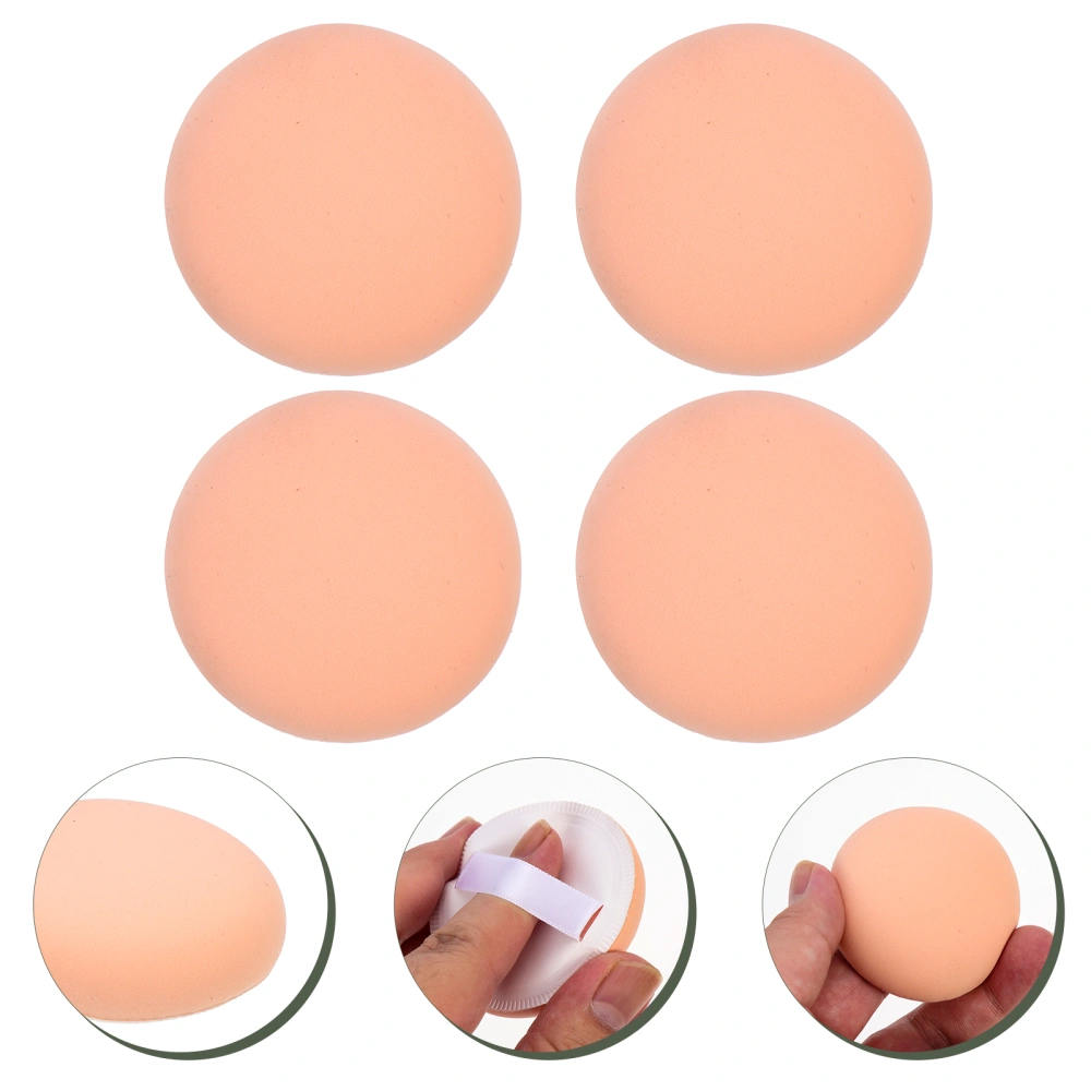 4Pcs Makeup Air Cushion Practical Powder Puff Face Powder Puffs for Home Travel