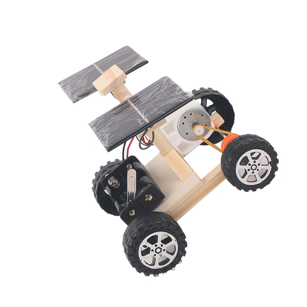 Interesting Children Toy Interactive Solar Car DIY Assembly Toy Car Kids Accessory