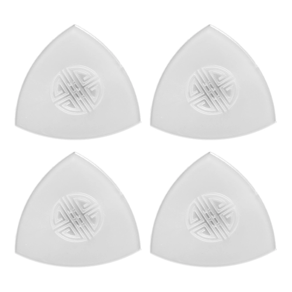 4Pcs Liuqin Pick Plectrum for Ruan Nylon Ruan Plectrum Musical Instrument Supply