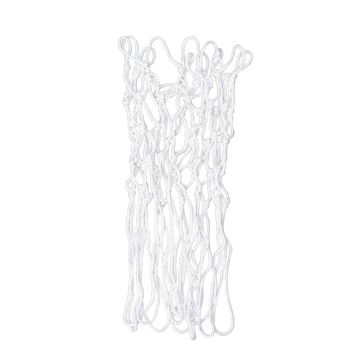 Night Glowing Luminous Basketball Net Nylon Braided Standard Professional Basketball Net Heavy Duty Thick Net Basketball Net (White)