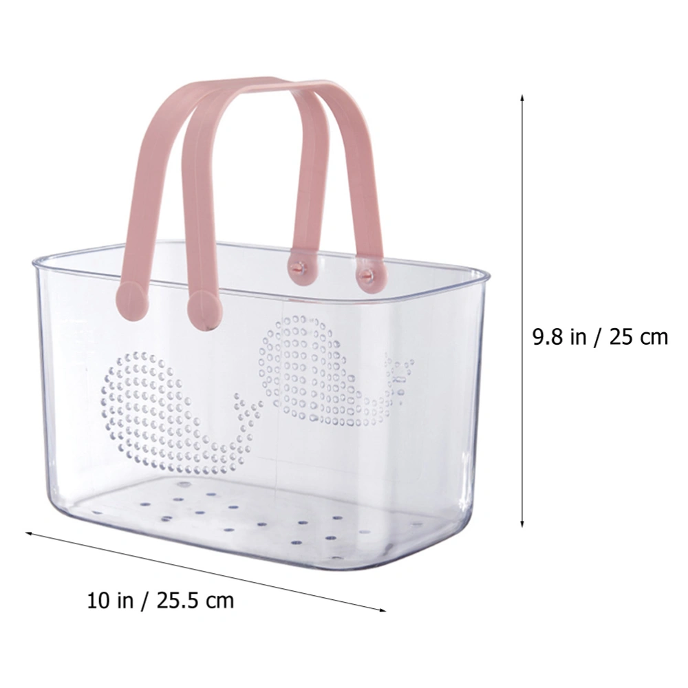 Shower Caddy Basket Bathroom Organizer Basket Plastic Storage Basket with Handle